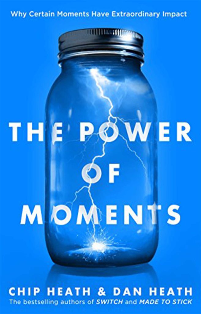 Livre The Power Of Moments - Podcast Les Nouveaux Explorateurs - Agence Discovery