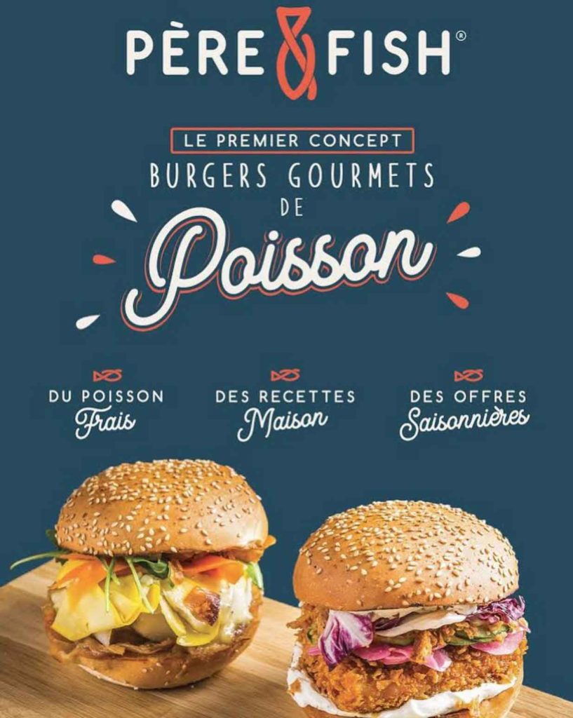 Menu Père & Fish burgers de poisson | Podcast les Nouveaux Explorateurs de l'Agence Discovery