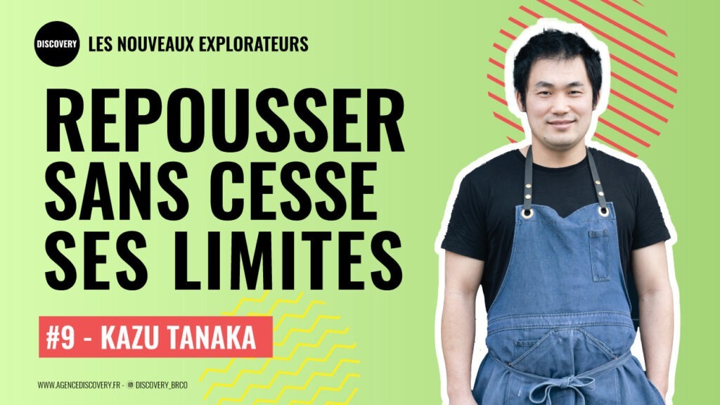 Interview de Kazu Tanaka - Chef étoile du restaurant Racine | Podcast Les Nouveaux Explorateurs par l'agence de communication Discovery