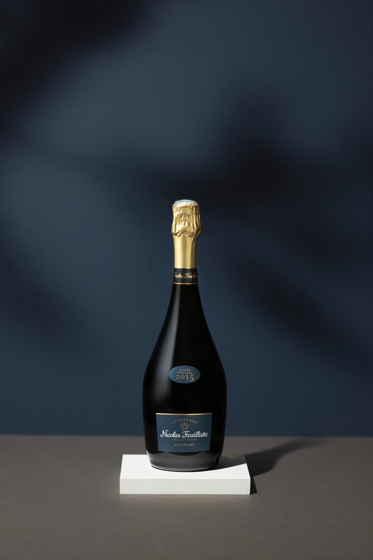 Cuvée Spéciale Millésime Champagne NIcolas Feuillatte boutique Amazon | Réalisation Agence Discovery - Reims & Paris