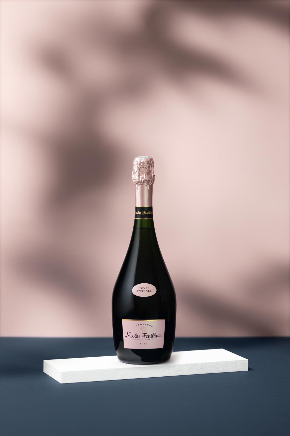 Cuvée Spéciale Rosé Champagne NIcolas Feuillatte boutique Amazon | Réalisation Agence Discovery - Reims & Paris
