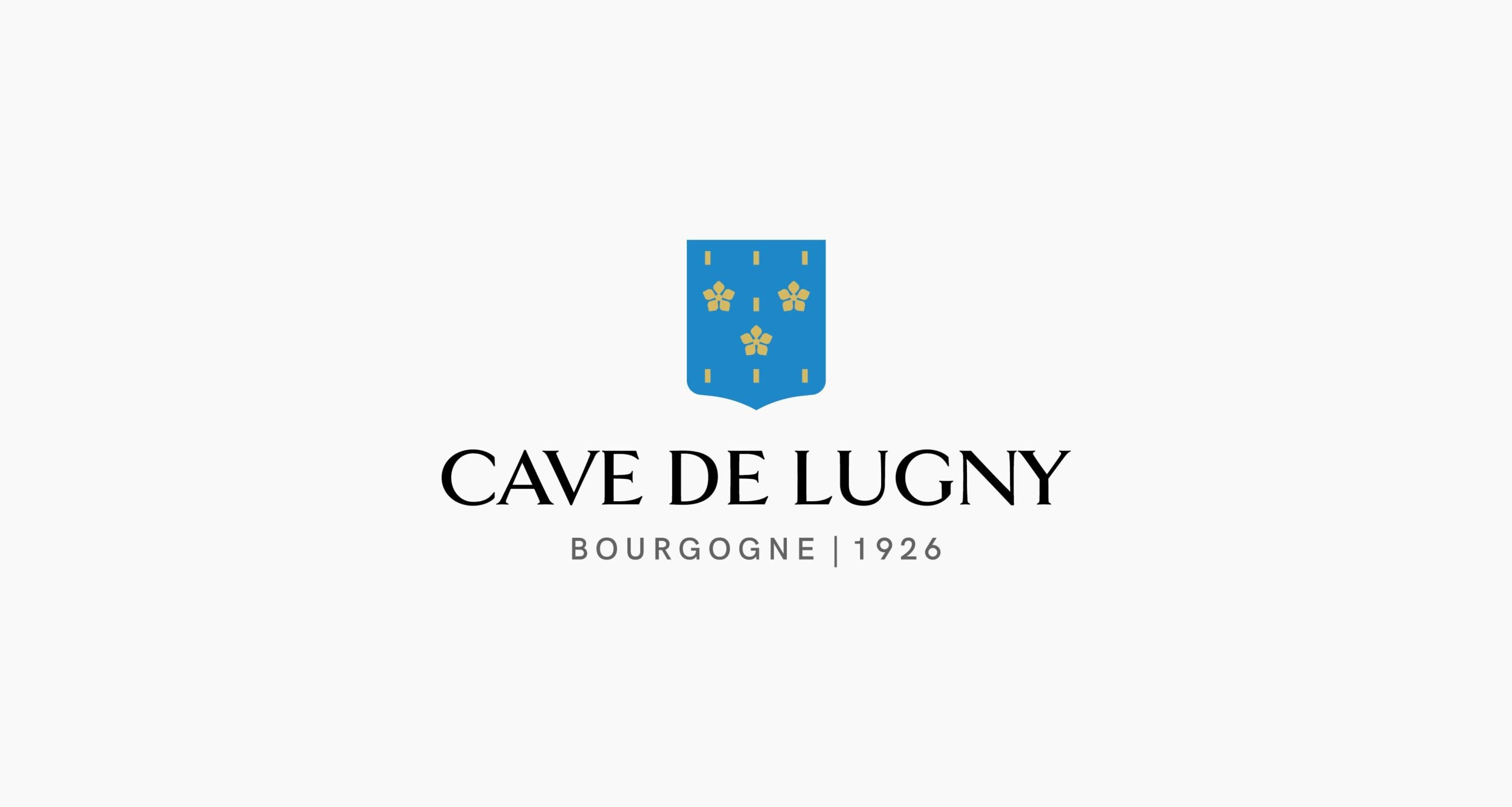Nouveau logo de la plateforme de marque de la Cave de Lugny | Réalisation Discovery - agence de communication Reims & Paris