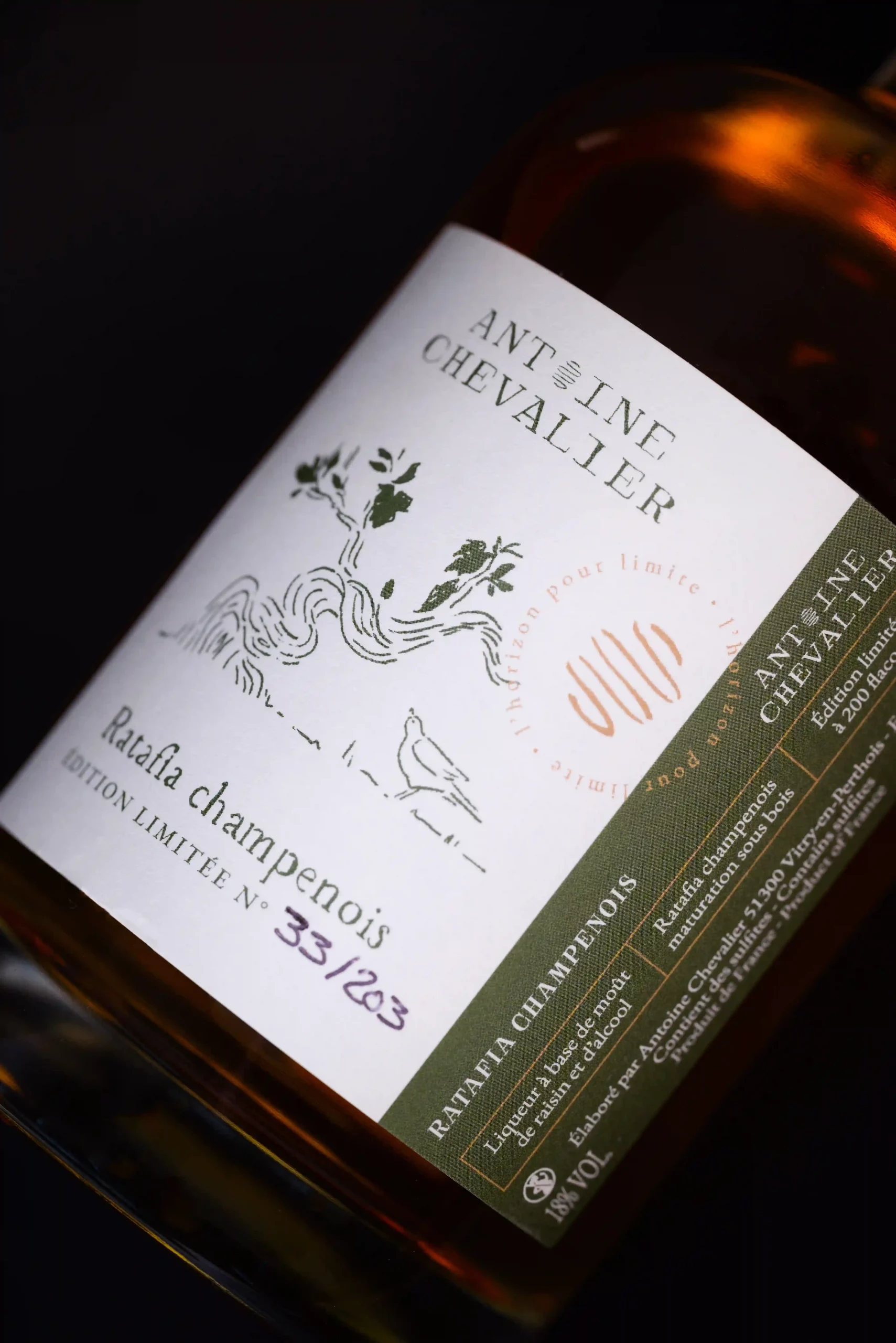 Ratafia champenois du Champagne Antoine Chevalier à Vitry-en-Perthois | Agence Discovery