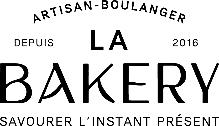 Logo de la Boulangerie La Bakery | Réalisation Agence Discovery